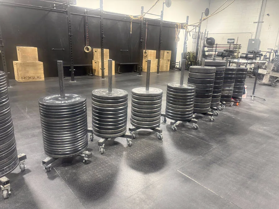 Functional training and sports performance at CrossFit gym in El Paso